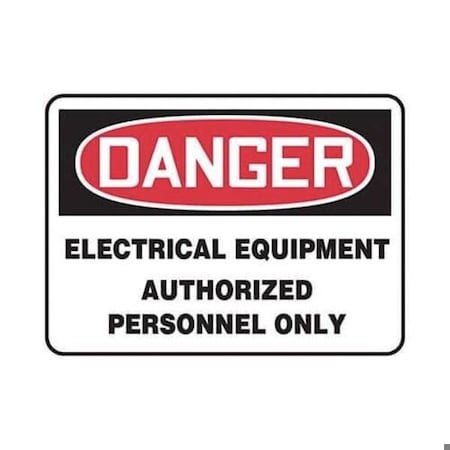 Accuform OSHA DANGER SAFETY SIGN LIVE WIRE MELC123VP MELC123VP